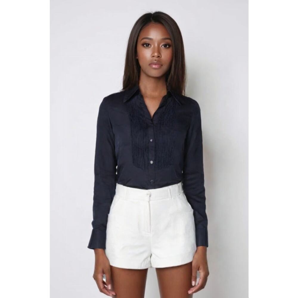 Long Sleeve Black Blouse Size S